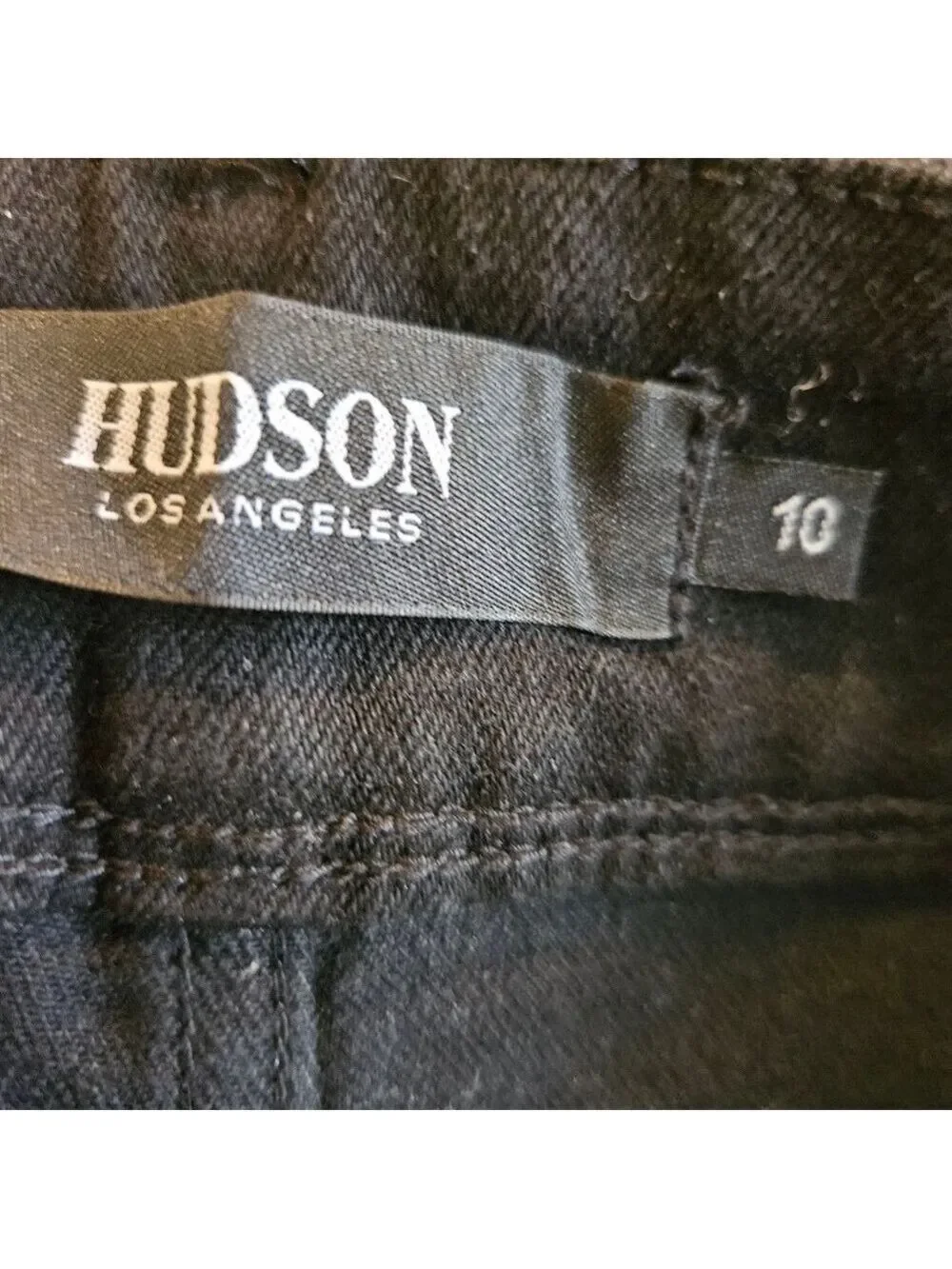 Women's Hudson NWT Black Mid-Rise Jeans Size 10 Waist 30